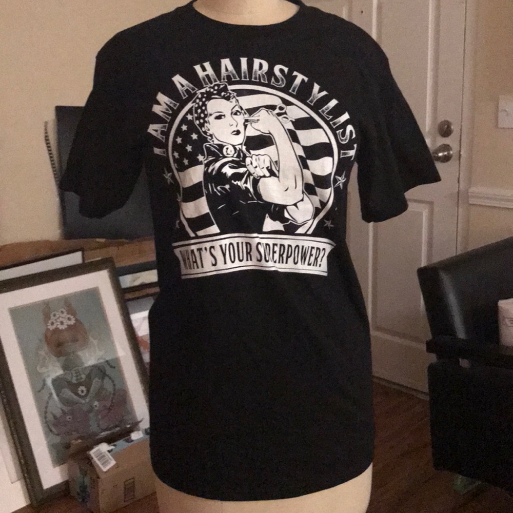 Hanes Hairdresser Tee Shirt Unisex S
